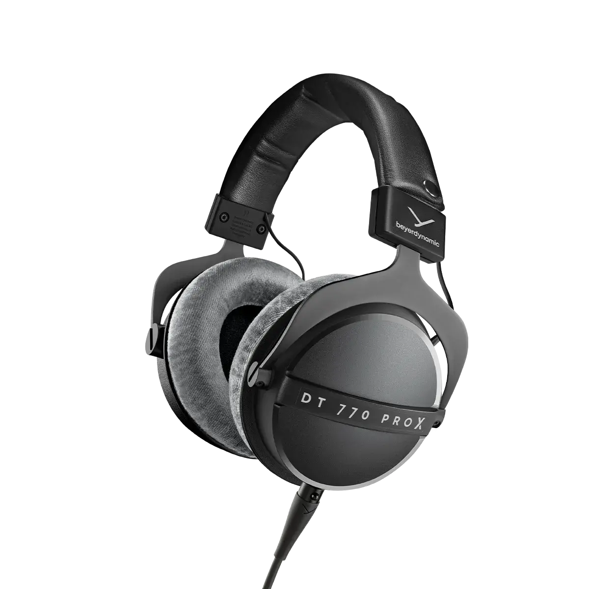 Black beyerdynamic DT 770 PRO X closed-back studio headphones